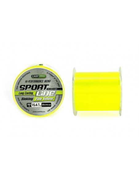 Fir Monofilament Carp Prp Sport Long Cast, Fluo Yellow, 300m