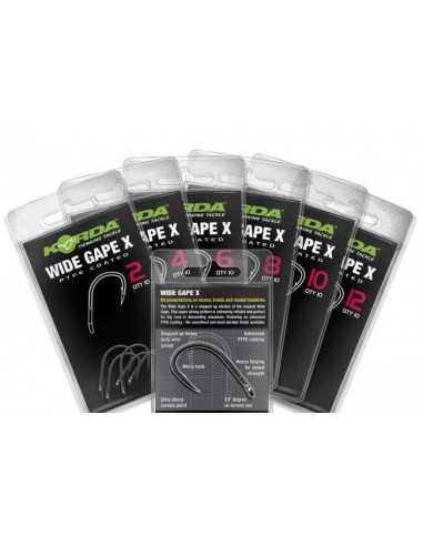 Carlige Korda Wide Gape X, Nr. 10, 10buc/plic