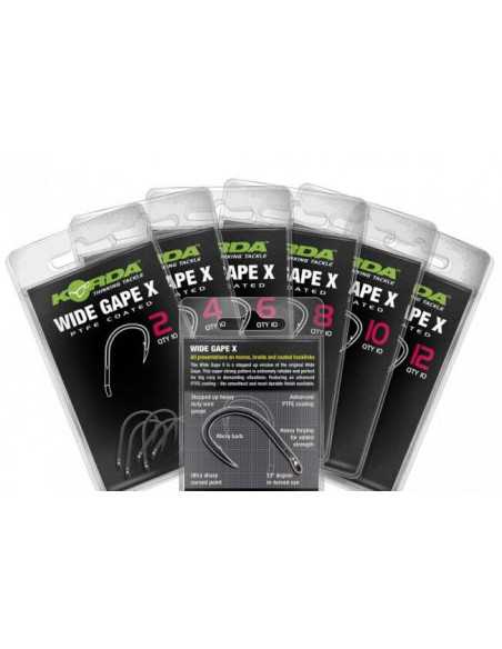 Carlige Korda Wide Gape X, Nr. 10, 10buc/plic Carlige Korda Wide Gape X, Nr. 10, 10buc/plic