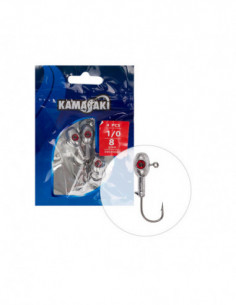 Jig Kamasaki Red Shot Jig, 10g, Nr. 2/0, 4buc/plic