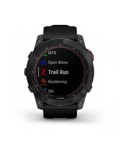 Ceas Garmin Fenix 7X Solar Slate Grey/ Black, 51mm