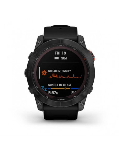 Ceas Garmin Fenix 7X Solar Slate Grey/ Black, 51mm