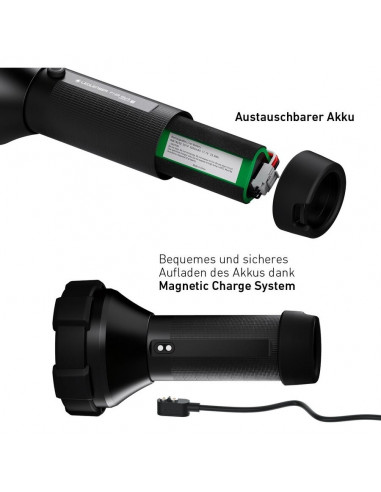 Lanterna de Mana Reincarcabila Led Lenser P18R Work, 4500 Lumeni