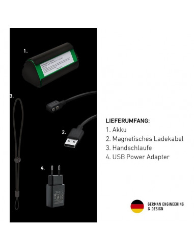 Lanterna de Mana Reincarcabila Led Lenser P18R Work, 4500 Lumeni