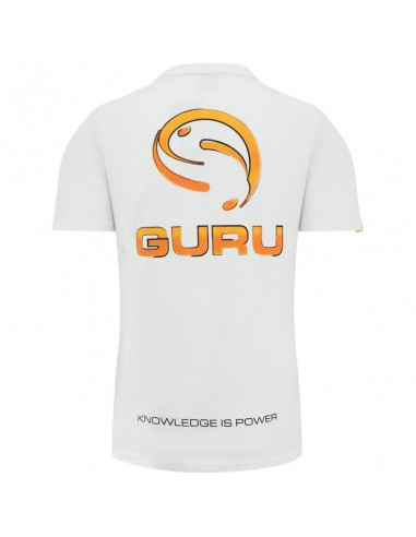 Tricou Guru Semi Logo Tee Alb