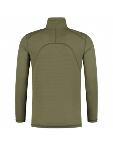 Bluza Korda Kool Quick Dry Long Sleeve Zip Neck, Olive