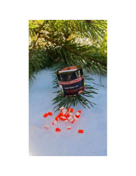 Wafters 2.20 Baits, Capsuni Krill, 6mm, 50ml