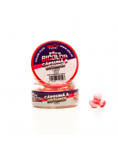Pop-Up Senzor Planet Bicolor, Capsuna & Usturoi, 6mm, 10g