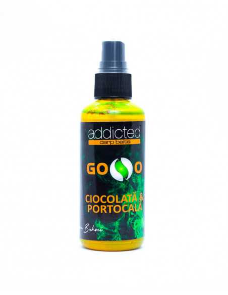 Aditiv Addicted Carp Baits GOOO, Ciocolata & Portocala, 100ml Aditiv Addicted Carp Baits GOOO, Ciocolata & Portocala, 100ml