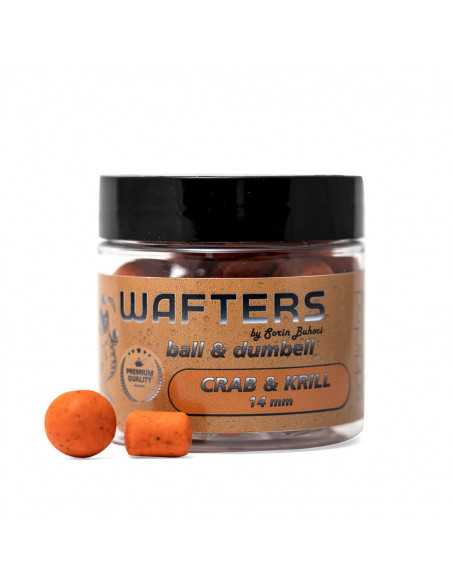 Wafters Addicted Carp Baits Ball & Dumbell, Crab & Krill, 14mm