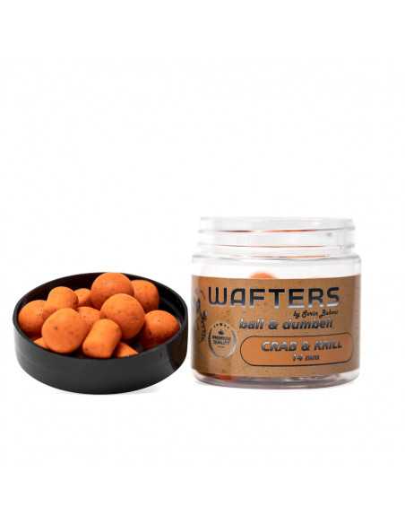 Wafters Addicted Carp Baits Ball & Dumbell, Crab & Krill, 14mm