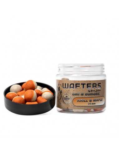 Wafters Addicted Carp Baits Ball & Dumbell, Krill & Maple, 14mm