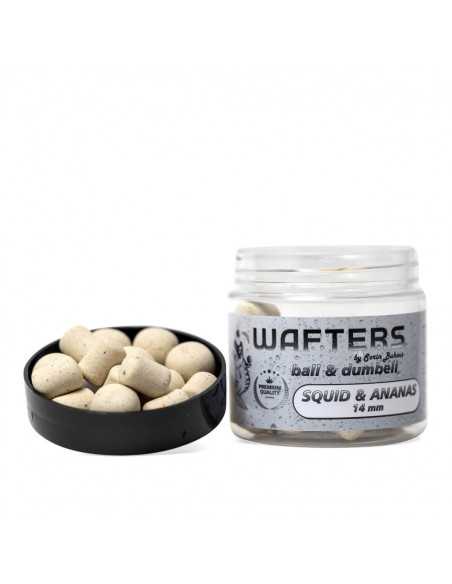 Wafters Addicted Carp Baits Ball & Dumbell, Squid & Ananas, 14mm