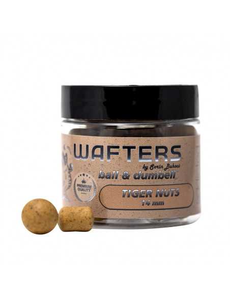 Wafters Addicted Carp Baits Ball & Dumbell, Tiger Nuts, 14mm Wafters Addicted Carp Baits Ball & Dumbell, Tiger Nuts, 14mm