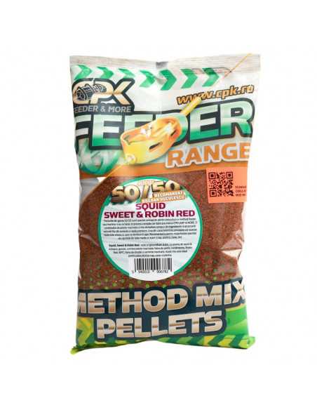 Nada Method Mix CPK 50/50 Feeder, Squid Sweet & Robin Red, 900gr Nada Method Mix CPK 50/50 Feeder, Squid Sweet & Robin Red, 900gr