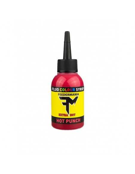 Aditiv Lichid Feedermania Fluo Colour Syrup, Hot Punch, 75ml