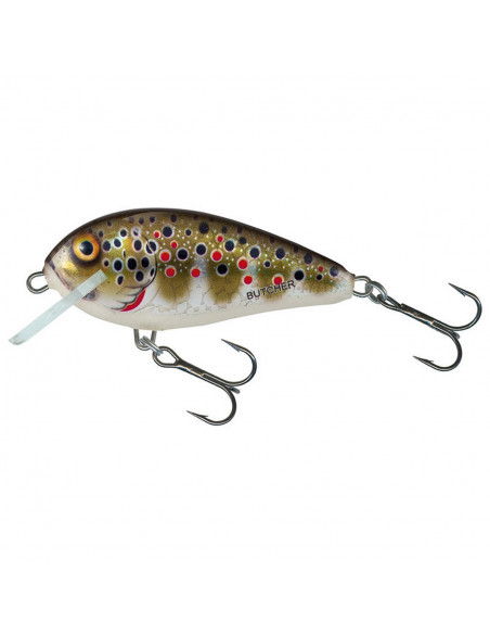 Vobler Salmo Butcher Floating BR5F, Culoare HTB, 5cm, 5g Vobler Salmo Butcher Floating BR5F, Culoare HTB, 5cm, 5g