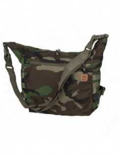 Geanta de umar Helikon-Tex Bushcraft Satchel Bag Molle Woodland US, 17L, 30x32x17.5cm