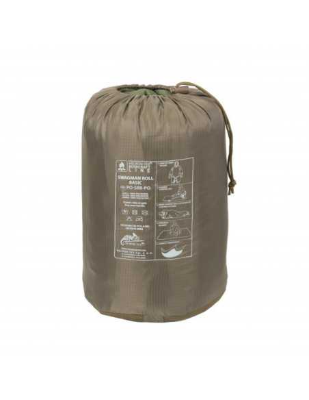 Patura multifunctionala Helikon-Tex Swagman Roll Basic, Black, 205 x 140 cm
