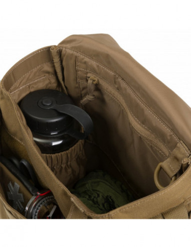 Geanta de umar Helikon-Tex Bushcraft Haversack Bag Molle Earth Brown Clay, 8l, 10x28x28cm