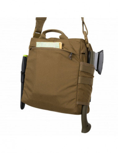 Geanta de umar Helikon-Tex Bushcraft Haversack Bag Molle Olive Green Black, 8l, 10x28x28cm