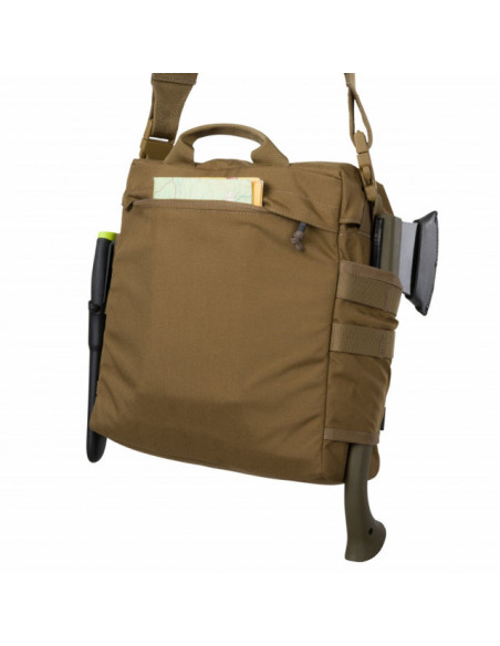 Geanta de umar Helikon-Tex Bushcraft Haversack Bag Molle Olive Green Black, 8l, 10x28x28cm Geanta de umar Helikon-Tex Bushcraft Haversack Bag Molle Olive Green Black, 8l, 10x28x28cm