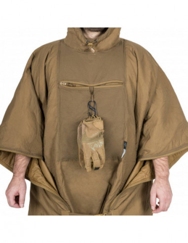 Patura multifunctionala Helikon-Tex Swagman Roll Poncho Coyote, Brown, 145 x 200 cm