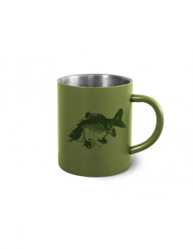 Cana Delphin Carp din Otel Inoxidabil, 300ml