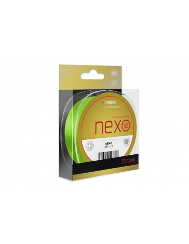 Fir Textil Delphin Nexo 12, Verde Fluo, 1300m