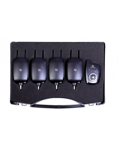 Set Avertizoare Radio Carp Spirit HD4-HDR4, 4+1