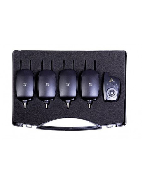 Set Avertizoare Radio Carp Spirit HD4-HDR4, 4+1 Set Avertizoare Radio Carp Spirit HD4-HDR4, 4+1