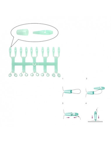 Opritor Distantier Universal Fish Pro, 1.8cm, 10buc/plic