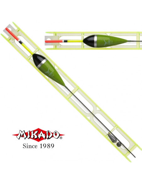 Linie Mikado, Pluta 005, 4g, Fir 0.18/0.16mm, Carlig Nr.10 Linie Mikado, Pluta 005, 4g, Fir 0.18/0.16mm, Carlig Nr.10