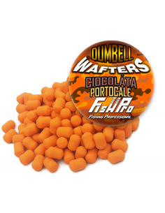 Wafters Dumbell Fish Pro, Ciocolata Portocale, 6mm, 35g