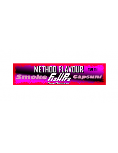Aditiv Fish Pro Method Flavour Smoke, Capsuni, 150ml
