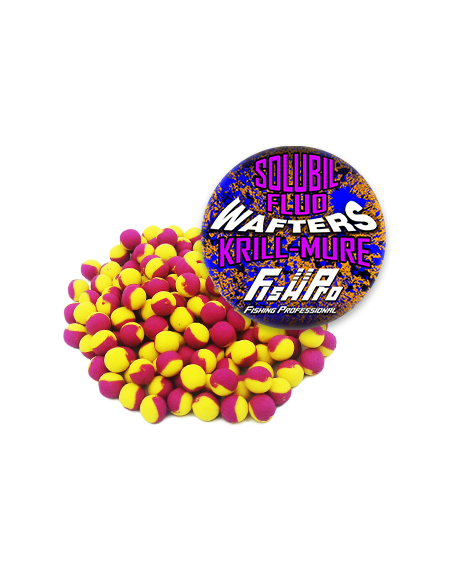 Wafters Solubil Fish Pro Fluo, Krill Mure, 8mm, 35g