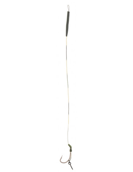 Rig Mikado Carp Rig Slip D-rig Cu Ac De Momeala, 23cm, 25lbs, Carlig Nr. 4, 2buc/plic