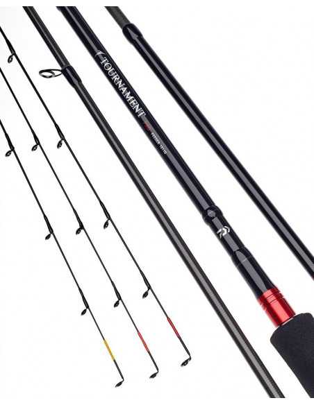 Lanseta Daiwa Tournament Pro Feeder Rod 12ft (12Q-BU), 3.65m, 60g, 3+3buc Lanseta Daiwa Tournament Pro Feeder Rod 12ft (12Q-BU), 3.65m, 60g, 3+3buc