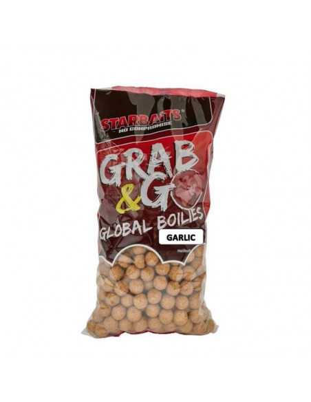 Boilies StarBaits G&G Global, Garlic, 20mm, 1kg Boilies StarBaits G&G Global, Garlic, 20mm, 1kg