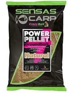 Pelete Sensas UK Power Plus, Natural, 2kg