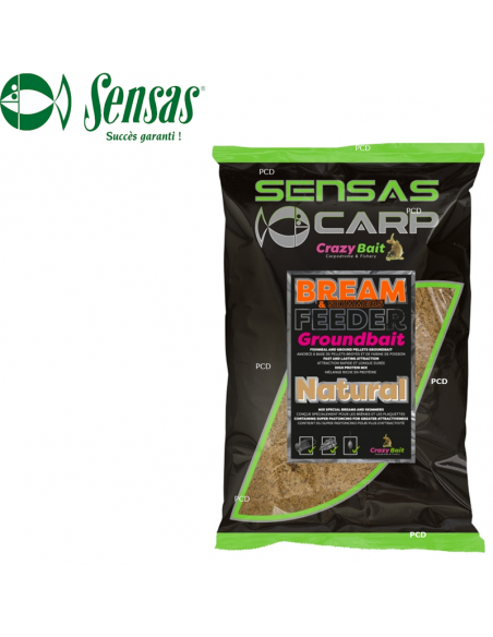 Nada Sensas Uk Bream Feeder Natural, 2kg Nada Sensas Uk Bream Feeder Natural, 2kg