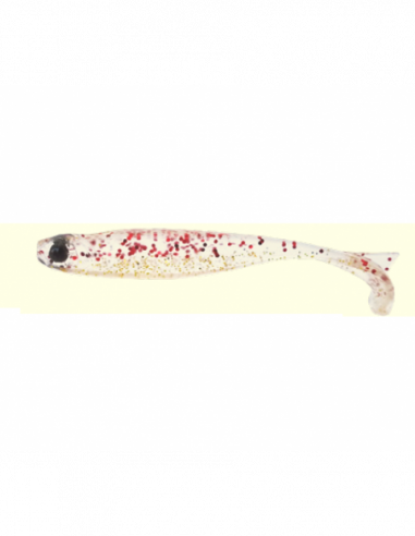 Shad Mustad Mezashi Tail Minnow, Culoare RGG, 8.8cm