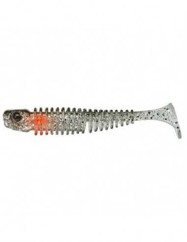 Grub Soft Bait Gunki Tipsy-SXL, Culoare SAR, 10cm, 8.7gr, 4buc/plic