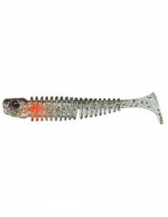 Grub Soft Bait Gunki Tipsy-SXL, Culoare SAR, 7.6cm, 4.1g, 6buc/plic