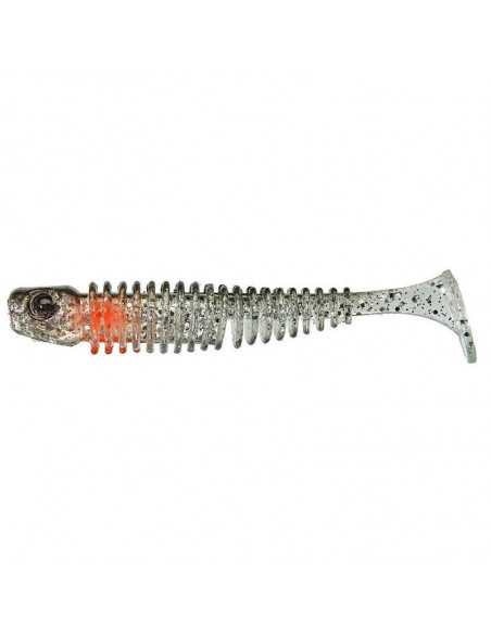 Grub Soft Bait Gunki Tipsy-SXL, Culoare SAR, 7.6cm, 4.1g, 6buc/plic