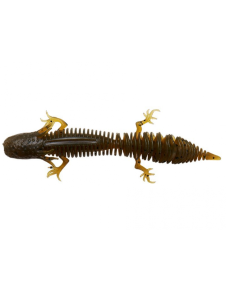 Naluca Savage Gear Ned Salamander, Green Pumpkin, 7.5cm, 3g, 5buc/plic Naluca Savage Gear Ned Salamander, Green Pumpkin, 7.5cm, 3g, 5buc/plic