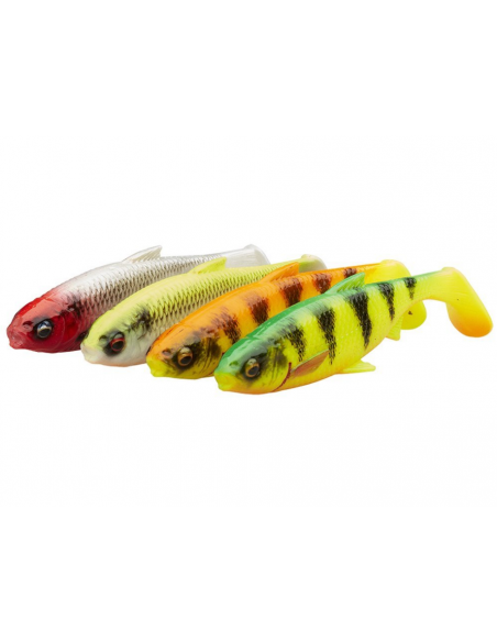 Shad Savage Gear 3D River Roach, Culoare DW, 10cm, 10g, 4buc/plic