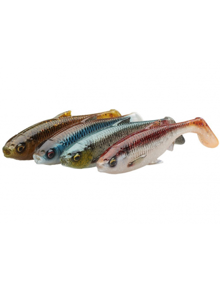 Shad Savage Gear 3D River Roach, Culoare CW, 8cm, 5g, 4buc/plic