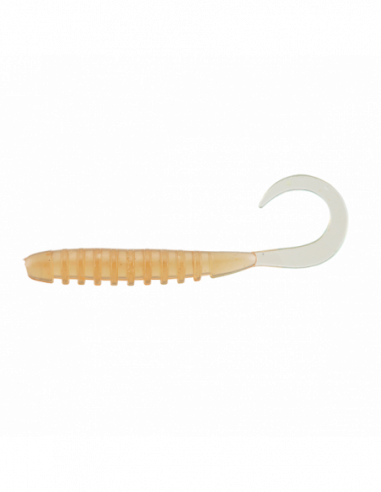 Grub Jackall Tide Curly, Isome Glow Crush, 5cm, 8buc/plic