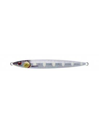 Pilker Savage Gear 3D Slim Jig Minnow, Fast Sinking Bone White Glow, 17cm, 150g